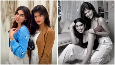Varun Dhawan's niece Anjini Dhawan wished Khushi Kapoor on Instagram Stories. She wrote, "Happy Birthday little monkey" and "I love you". Varun Dhawan's niece Anjini Dhawan wished Khushi Kapoor on Instagram Stories. She wrote, "Happy Birthday little monkey" and "I love you".