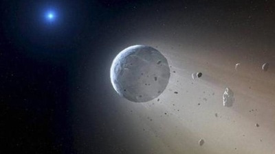 The target asteroid, Dimorphos, which means "two forms" in Greek, is about 525 feet in diameter and orbits around a larger asteroid named Didymos, "twin" in Greek. (AP File Photo/Representative image) The target asteroid, Dimorphos, which means "two forms" in Greek, is about 525 feet in diameter and orbits around a larger asteroid named Didymos, "twin" in Greek. (AP File Photo/Representative image)