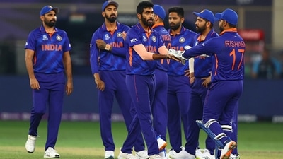 Jasprit Bumrah celebrates the wicket of Kyle Coetzer. (Getty) Jasprit Bumrah celebrates the wicket of Kyle Coetzer. (Getty)