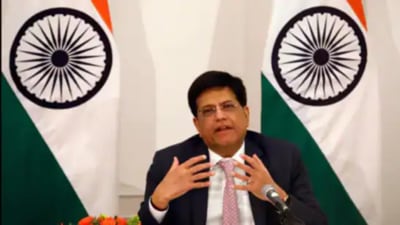 File photo: Union commerce and textiles minister Piyush Goyal. (@PiyushGoyal/Twitter) File photo: Union commerce and textiles minister Piyush Goyal. (@PiyushGoyal/Twitter)
