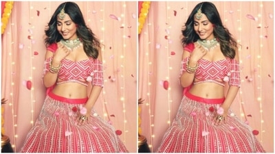 “Happy Diwali,” she wrote for her Instagram family. (Instagram/@realhinakhan) “Happy Diwali,” she wrote for her Instagram family. (Instagram/@realhinakhan)