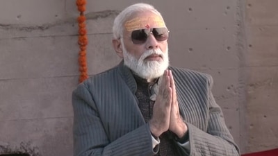 Prime Minister Narendra Modi arrived in Uttarakhand on Friday morning. (ANI Photo)