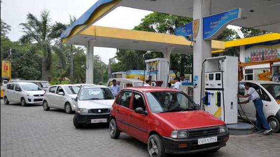 With the Punjab government failing to announce any VAT cut, the price gap with Mohali has further widened.