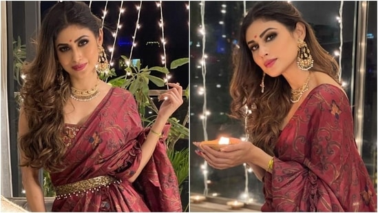 Mouni Roy - Totally in awe with this subtle pink saree from #EK Label. Shop  this from @snapdeal here http://bit.ly/EkPinkSaree | Facebook