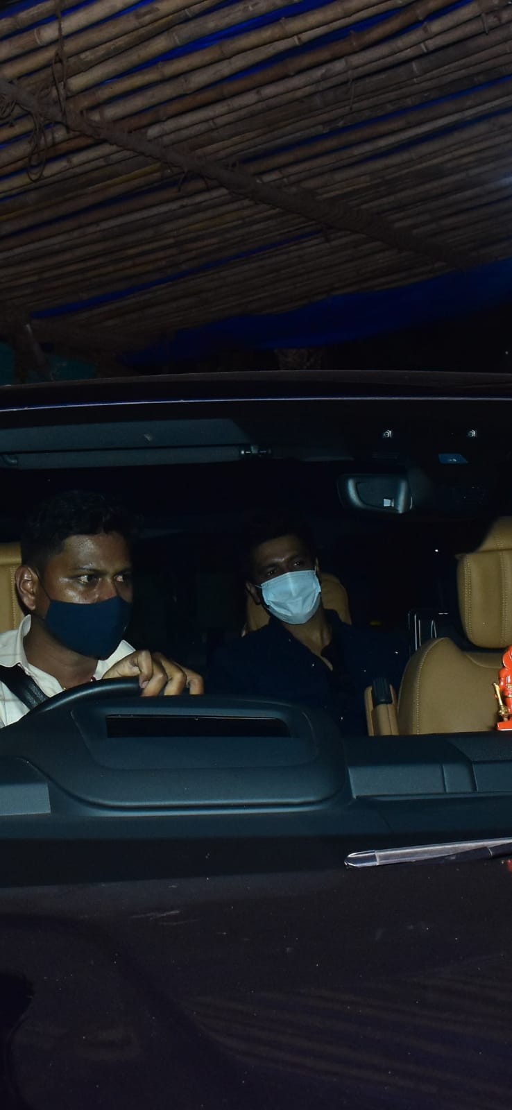Vicky Kaushal on his way to attend Arti Shetty's Diwali bash. (Varinder Chawla)