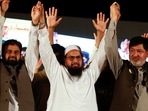 LeT founder Saeed has also been convicted in dozens of FIRs registered by the CTD on charges of terror financing.(REUTERS File) LeT founder Saeed has also been convicted in dozens of FIRs registered by the CTD on charges of terror financing.(REUTERS File)