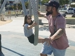 Anushka Sharma and Virat Kohli in unseen pic. Anushka Sharma and Virat Kohli in unseen pic.