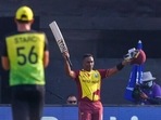 West Indies' Dwayne Bravo gestures to the crowd as he walks from the field after he was dismissed by Australia's Josh Hazlewood during the Cricket Twenty20 World Cup match between Australia and the West Indies in Abu Dhabi, UAE, Saturday, Nov. 6, 2021 West Indies' Dwayne Bravo gestures to the crowd as he walks from the field after he was dismissed by Australia's Josh Hazlewood during the Cricket Twenty20 World Cup match between Australia and the West Indies in Abu Dhabi, UAE, Saturday, Nov. 6, 2021
