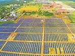 An aerial view of Cochin airport. It is already the first airport in the country to run fully on solar power (File Photo/HT) An aerial view of Cochin airport. It is already the first airport in the country to run fully on solar power (File Photo/HT)