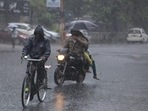The IMD bulletin has forecasted heavy rainfall with thunderstorm in multiple southern states, including Andhra Pradesh, Tamil Nadu, among others, and Goa and Maharashtra. (HT File/Representative use) The IMD bulletin has forecasted heavy rainfall with thunderstorm in multiple southern states, including Andhra Pradesh, Tamil Nadu, among others, and Goa and Maharashtra. (HT File/Representative use)