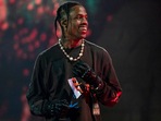 Travis Scott performs at Day 1 of the Astroworld Music Festival at NRG Park on Friday.(AP) Travis Scott performs at Day 1 of the Astroworld Music Festival at NRG Park on Friday.(AP)