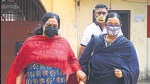 Kerala gold smuggling case prime accused Swapna Suresh (right) walks out of jail in Thiruvananthapuram on Saturday. (PTI) Kerala gold smuggling case prime accused Swapna Suresh (right) walks out of jail in Thiruvananthapuram on Saturday. (PTI)