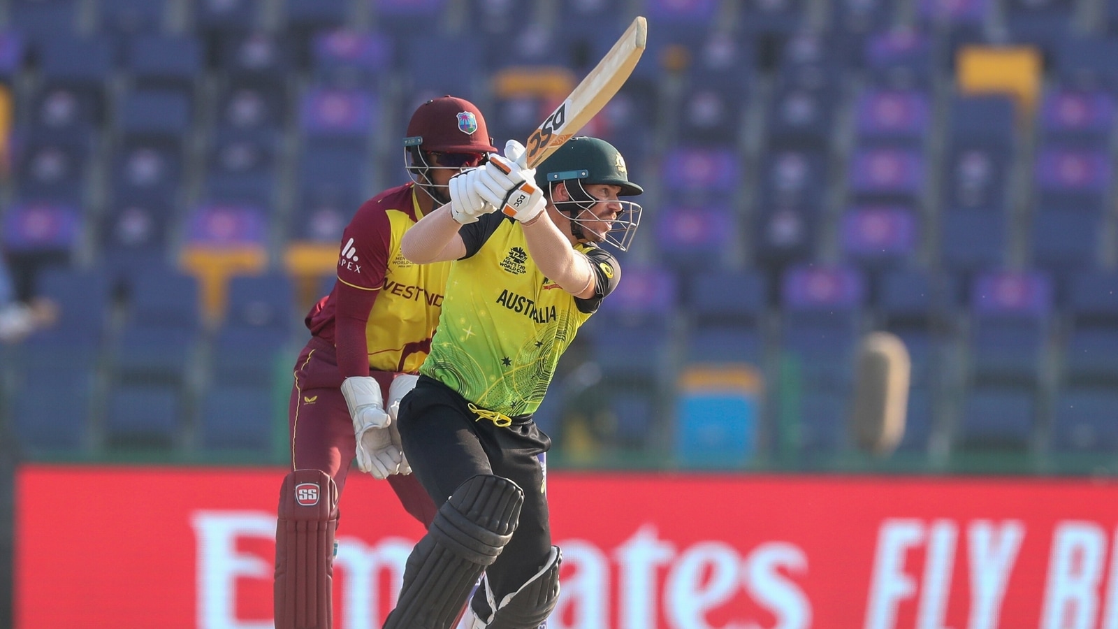 AUS Vs WI T20 World Cup 2021 Highlights Warner Powers Australia To Big 