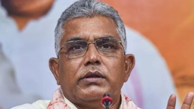 File image of BJP leader Dilip Ghosh. (PTI) File image of BJP leader Dilip Ghosh. (PTI)