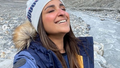 She was recently in Nepal for the shoot of her movie Unchaai. She was recently in Nepal for the shoot of her movie Unchaai.