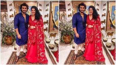 Arjun and Anshula often post love-filled notes for each other on social media. The two siblings share a special bond. Moreover, Arjun also has a tattoo of the letter 'A' on his left wrist, dedicated to his sister. (Instagram/@anshulakapoor) Arjun and Anshula often post love-filled notes for each other on social media. The two siblings share a special bond. Moreover, Arjun also has a tattoo of the letter 'A' on his left wrist, dedicated to his sister. (Instagram/@anshulakapoor)