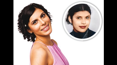 Anuradha Menon at 22 (inset) and at 40 (above) Anuradha Menon at 22 (inset) and at 40 (above)