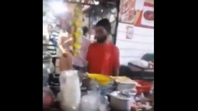 Soon after the threat, the biryani shop in Delhi's Sant Nagar was shut.