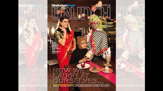 Anuradha was on the Brunch cover as Lola Kutty in 2017, talking about how it’s cool for comedians to poke fun at their own cultures Anuradha was on the Brunch cover as Lola Kutty in 2017, talking about how it’s cool for comedians to poke fun at their own cultures