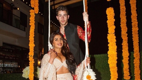 Priyanka Chopra’s house also boasts of a huge patio which got a swing as well for the Diwali celebrations. &nbsp;