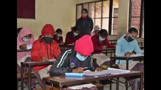 Students of Classes 3, 5, 8 and 10 from government and private schools in Ludhiana district will take the NAS exam. (HT file)