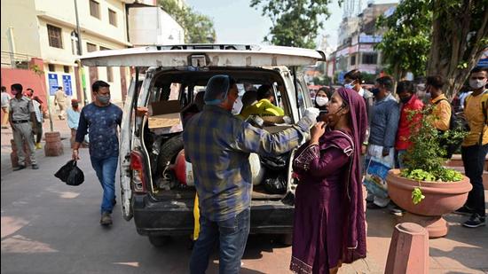 135 Covid cases were reported in Kashmir valley, with Srinagar, which has been witnessing a spurt in cases since October 27, responsible for 79 infections. (AFP file) 135 Covid cases were reported in Kashmir valley, with Srinagar, which has been witnessing a spurt in cases since October 27, responsible for 79 infections. (AFP file)