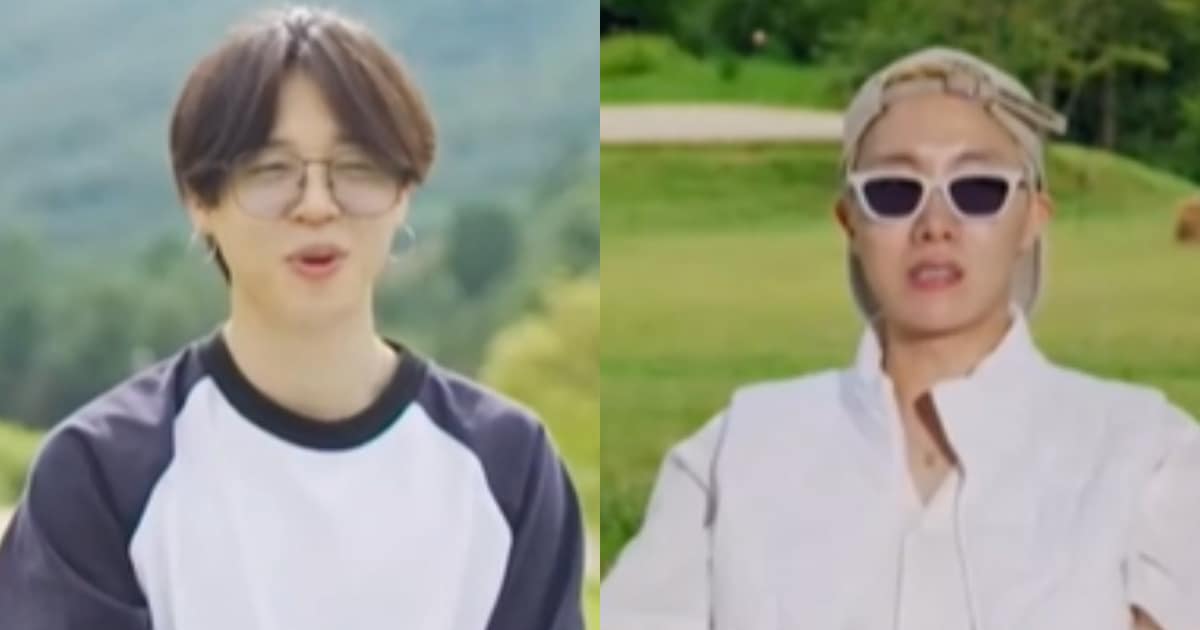 BTS members Jimin and J-Hope on In The Soop 2. BTS members Jimin and J-Hope on In The Soop 2. 