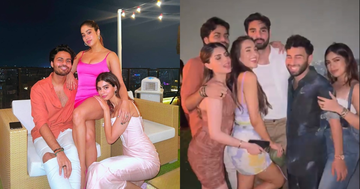 Inside pics from Khushi Kapoor's birthday bash. Inside pics from Khushi Kapoor's birthday bash.