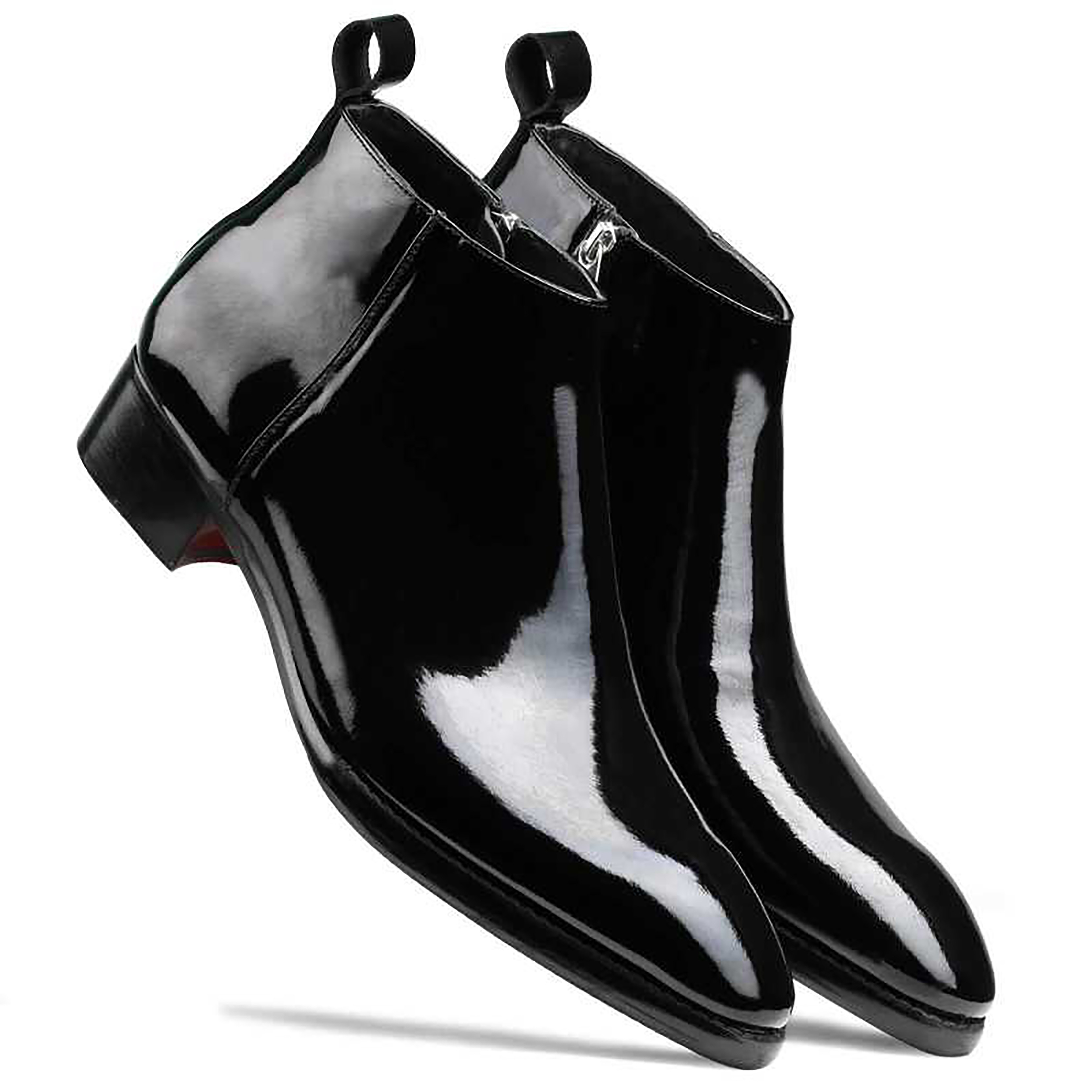 They have a premium leather upper and the soles and are fitted with a French sheepskin leather lining They have a premium leather upper and the soles and are fitted with a French sheepskin leather lining