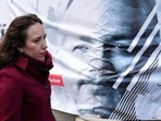 Julian Assange and Stella Moris have been engaged for five years and have two children together. (AP Photo/Frank Augstein)(AP) Julian Assange and Stella Moris have been engaged for five years and have two children together. (AP Photo/Frank Augstein)(AP)