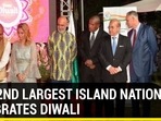 HOW 2ND LARGEST ISLAND NATION CELEBRATES DIWALI