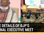 INSIDE DETAILS OF BJP'S NATIONAL EXECUTIVE MEET INSIDE DETAILS OF BJP'S NATIONAL EXECUTIVE MEET