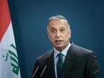 Iraqi prime minister Mustafa al-Kadhimi&nbsp;