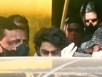 Aryan Khan will have to be present in front of the special investigation team which is now probing the drugs-on-cruise case.(PTI) Aryan Khan will have to be present in front of the special investigation team which is now probing the drugs-on-cruise case.(PTI)