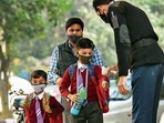 Schools in Delhi were allowed to resume in-person classes from November 1. Schools in Delhi were allowed to resume in-person classes from November 1.
