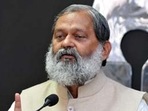Haryana home minister Anil Vij. (File photo) Haryana home minister Anil Vij. (File photo)