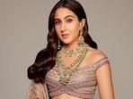 Sara Ali Khan is a royal princess in hand-painted raw silk lehenga, see pics inside Sara Ali Khan is a royal princess in hand-painted raw silk lehenga, see pics inside