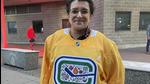 Jag Nagra wearing the commemorative Diwali jersey she designed for Vancouver Canucks in Canada. (Supplied photo) Jag Nagra wearing the commemorative Diwali jersey she designed for Vancouver Canucks in Canada. (Supplied photo)