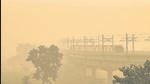 New Delhi, India, Nov. 7, 2021: Mayur Vihar seen engulfed in thick smog, in New Delhi, India, on Sunday, November 7, 2021. (Photo by Amal KS / Hindustan Times) (Hindustan Times) New Delhi, India, Nov. 7, 2021: Mayur Vihar seen engulfed in thick smog, in New Delhi, India, on Sunday, November 7, 2021. (Photo by Amal KS / Hindustan Times) (Hindustan Times)