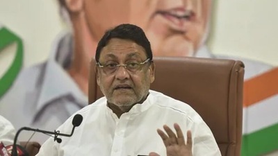 Nationalist Congress Party leader Nawab Malik (File Photo / HT) Nationalist Congress Party leader Nawab Malik (File Photo / HT)