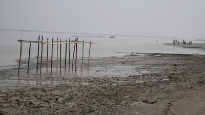 A view of Digha ghat in Patna ahead of Chhath Puja festival on Sunday. (Santosh Kumar/HT) A view of Digha ghat in Patna ahead of Chhath Puja festival on Sunday. (Santosh Kumar/HT)