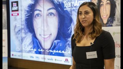 Captain Harpreet Chandi, known as Polar Preet, will be travelling 700 miles to South Pole while pulling a pulk or sledge with all of her kit, battling temperatures of minus 50 degrees Celsius and wind speeds of up to 60mph. (Twitter/ministry of defence) Captain Harpreet Chandi, known as Polar Preet, will be travelling 700 miles to South Pole while pulling a pulk or sledge with all of her kit, battling temperatures of minus 50 degrees Celsius and wind speeds of up to 60mph. (Twitter/ministry of defence)