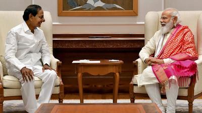 Telangana chief minister K Chandrashekar Rao (KCR) said the ruling Telangana Rashtra Samithi (TRS) would launch a counter agitation against the Centre demanding withdrawal of cess on fuel. (PTI) Telangana chief minister K Chandrashekar Rao (KCR) said the ruling Telangana Rashtra Samithi (TRS) would launch a counter agitation against the Centre demanding withdrawal of cess on fuel. (PTI)