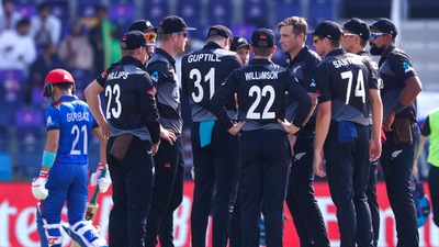 T20 World Cup: India ousted as New Zealand clinch semifinal spot with a comprehensive win over Afghanistan (AP) T20 World Cup: India ousted as New Zealand clinch semifinal spot with a comprehensive win over Afghanistan (AP)