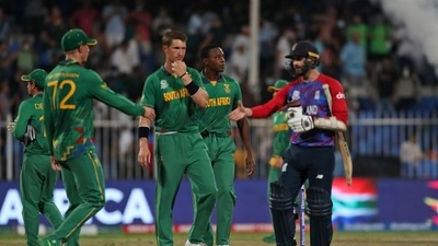 It's a bitter pill to swallow: Boucher on South Africa's T20 World Cup exit (AP) It's a bitter pill to swallow: Boucher on South Africa's T20 World Cup exit (AP)
