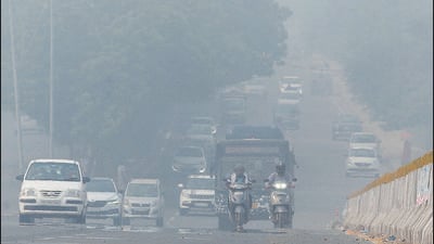 The ‘severe’ AQI affects even the healthy people and adversely impacts those with existing health conditions; there will be no relief for the next couple of days, Haryana pollution board has said. (ANI) The ‘severe’ AQI affects even the healthy people and adversely impacts those with existing health conditions; there will be no relief for the next couple of days, Haryana pollution board has said. (ANI)