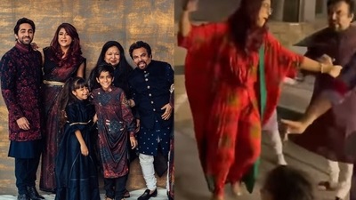 Tahira Kashyap has shared a video of her dance with father-in-law P Khurana. Tahira Kashyap has shared a video of her dance with father-in-law P Khurana. 