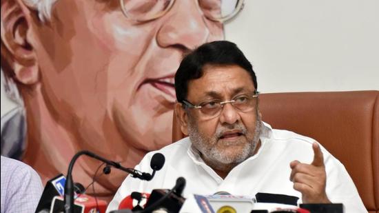 NCP minister Nawab Malik alleged that Mohit Kamboj Bhartiya was part of a “private army” operated by Sameer Wankhede of the NCB. (Deepak Salvi) NCP minister Nawab Malik alleged that Mohit Kamboj Bhartiya was part of a “private army” operated by Sameer Wankhede of the NCB. (Deepak Salvi)