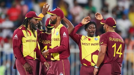 West Indies team at the ongoing edition of T20 World Cup (AP)