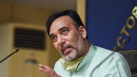 Delhi environment minister Gopal Rai. (PTI file photo)